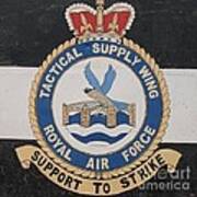 Tactical Supply Wing - Raf Poster