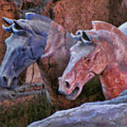 Terracotta Warriors' Horses 1 Poster
