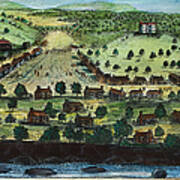 Texas: City Of Austin 1840 Poster