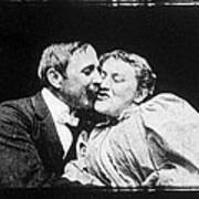 The Kiss, John C. Rice, May Irwin, 1896 Poster