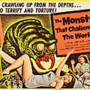The Monster That Challenged The World Poster
