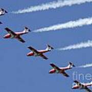 The Snowbirds Flyby Poster