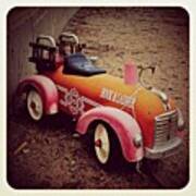 #toy #fire Engine Poster