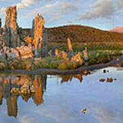 Tufa At Mono Lake Sierra Nevada Poster