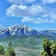 Utah Mountains Poster