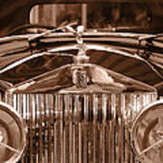Vintage Rolls Royce 3 Poster