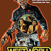 Westworld, Yul Brynner, 1973 Poster