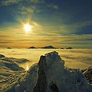 Whistler Peak Poster