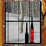 White Birch Tree - 4 Poster