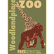 Zoo Poster Poster