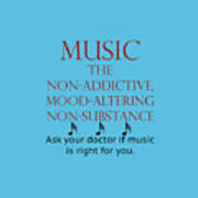Music Mood Altering Poster
