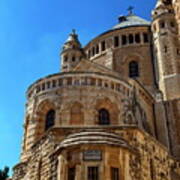 Abbey Of The Dormition, Jerusalem, Israel #1 Poster