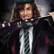 Angus Young #1 Poster