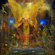 Archangel Michael-angel Tarot Card #1 Poster