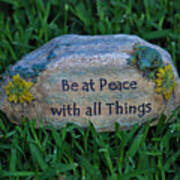 1- Be At Peace Poster