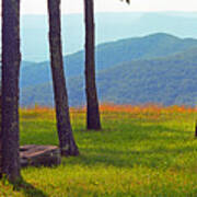 Blue Ridge Mountains Of Virginia 2008 #2 Poster