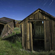Bodie Ghost Town Outhouses #1 Poster