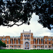 Campus Of Rice University #2 Poster