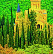 Church In The Forest #1 Poster