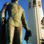 Columbus And The Coit Tower #1 Poster