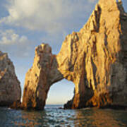 El Arco And Sea Stacks Cabo San Lucas #1 Poster