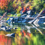 Fall Color Reflection #1 Poster