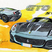 Ferrari 599 Gto #1 Poster