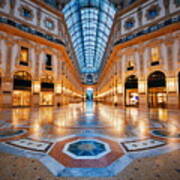 Galleria Vittorio Emanuele Ii Interior #1 Poster