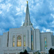 Gilbert Arizona Lds Temple #1 Poster