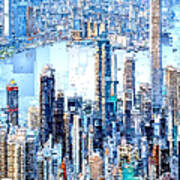 Hong Kong Skyline Poster