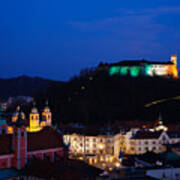 Irish Ljubljana Castle #1 Poster