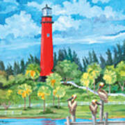 Jupiter Lighthouse #1 Poster