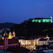 Ljubljana Castle #1 Poster