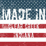 Made In Clear Creek, Indiana #1 Poster