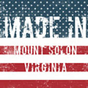 Made In Mount Solon, Virginia #1 Poster