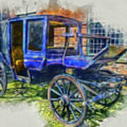 Old Stagecoach #1 Poster