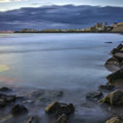 Old Town Cadiz From Santa Maria Beach Spain #1 Poster