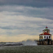 Oswego Harbor West Pierhead Light #1 Poster