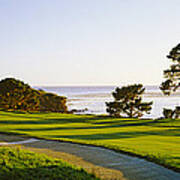 Pebble Beach Golf Course Pebble Beach Photograph By