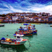 St Ives Harbor #1 Poster