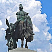 Statue Of Kaiser Wilhelm In Koblenz #1 Poster