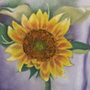 Sunflowers For Nancy Poster