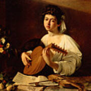 The Lute-player #7 Poster