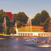 The Reflection Pond - Clemson University #1 Poster