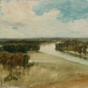 The Thames From Richmond Hill Poster