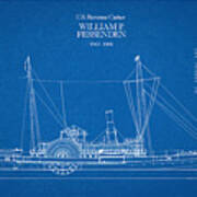 U.s. Coast Guard Revenue Cutter William P. Fessenden #1 Poster