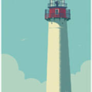 Cape May Poster - Vintage Travel Lighthouse  #1 Poster