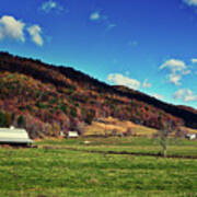 West Virginia Farm In Autumn #1 Poster