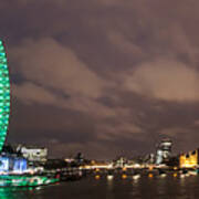 Westminster And The London Eye #1 Poster