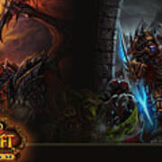 World Of Warcraft Cataclysm #1 Poster
